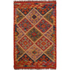 Handmade Vegetable Kilim 2' 7" x 4' 2" (ft) - No. P35768