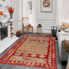 Handmade Vegetable Kilim 5' 1" x 6' 7" (ft) - No. P35838