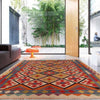 Handmade Vegetable Kilim 5' 0" x 6' 6" (ft) - No. P35842