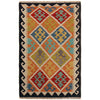 Handmade Vegetable Kilim 2' 11" x 4' 6" (ft) - No. P35850