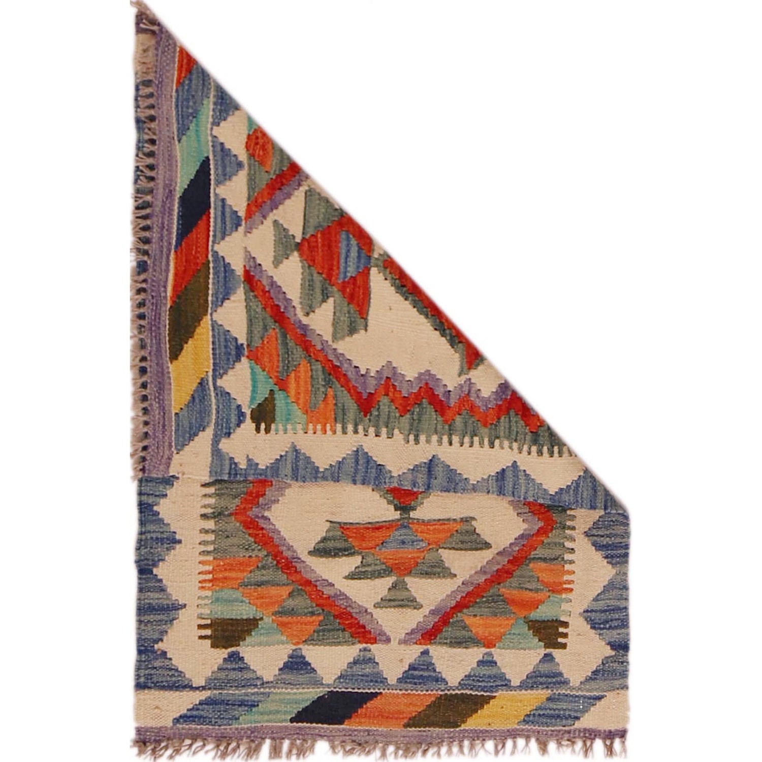 Handmade Vegetable Kilim 2' 0" x 3' 0" (ft) - No. P35960