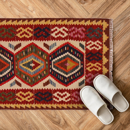 Handmade Vegetable Kelim 2' 0" x 3' 5" (ft) - No. P35964