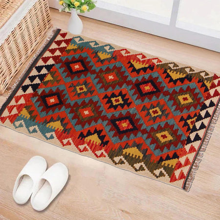 Handmade Vegetable Kilim 2' 0" x 3' 4" (ft) - No. P35969