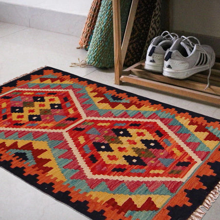 Handmade Vegetable Kelim 2' 0" x 3' 1" (ft) - No. P35974