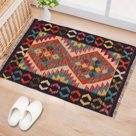 Handmade Vegetable Kilim 2' 0" x 3' 1" (ft) - No. P35975