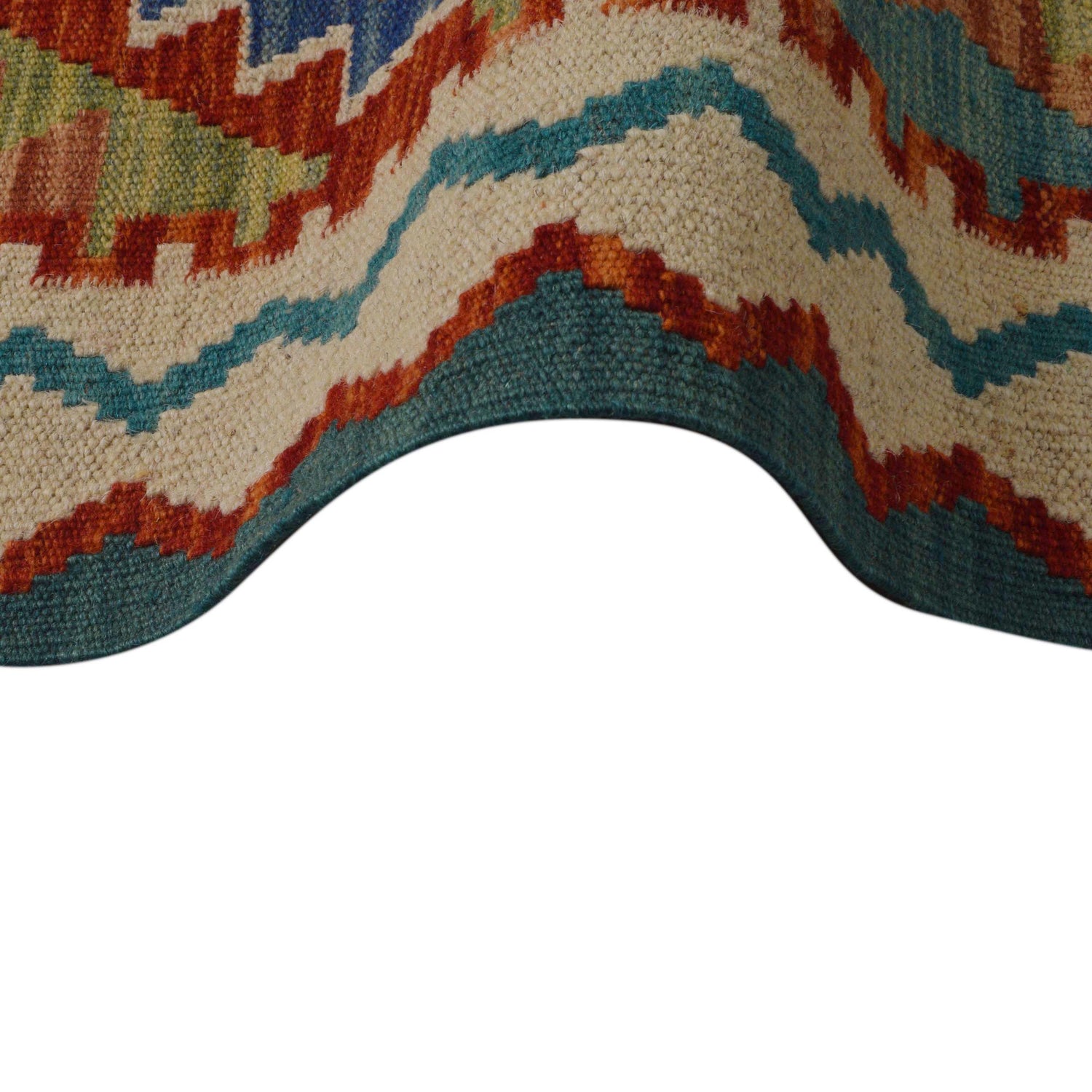 Handmade Vegetable Kilim 5' 10" x 7' 6" (ft) - No. P36062