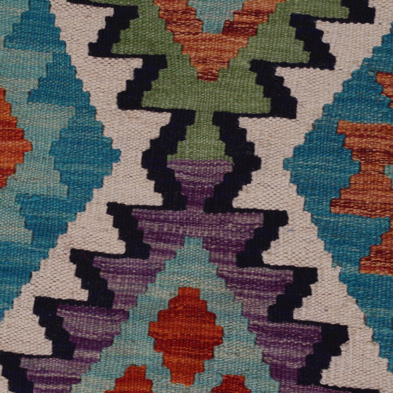 Handmade Vegetable Kelim 6' 9" x 9' 7" (ft) - No. P36063