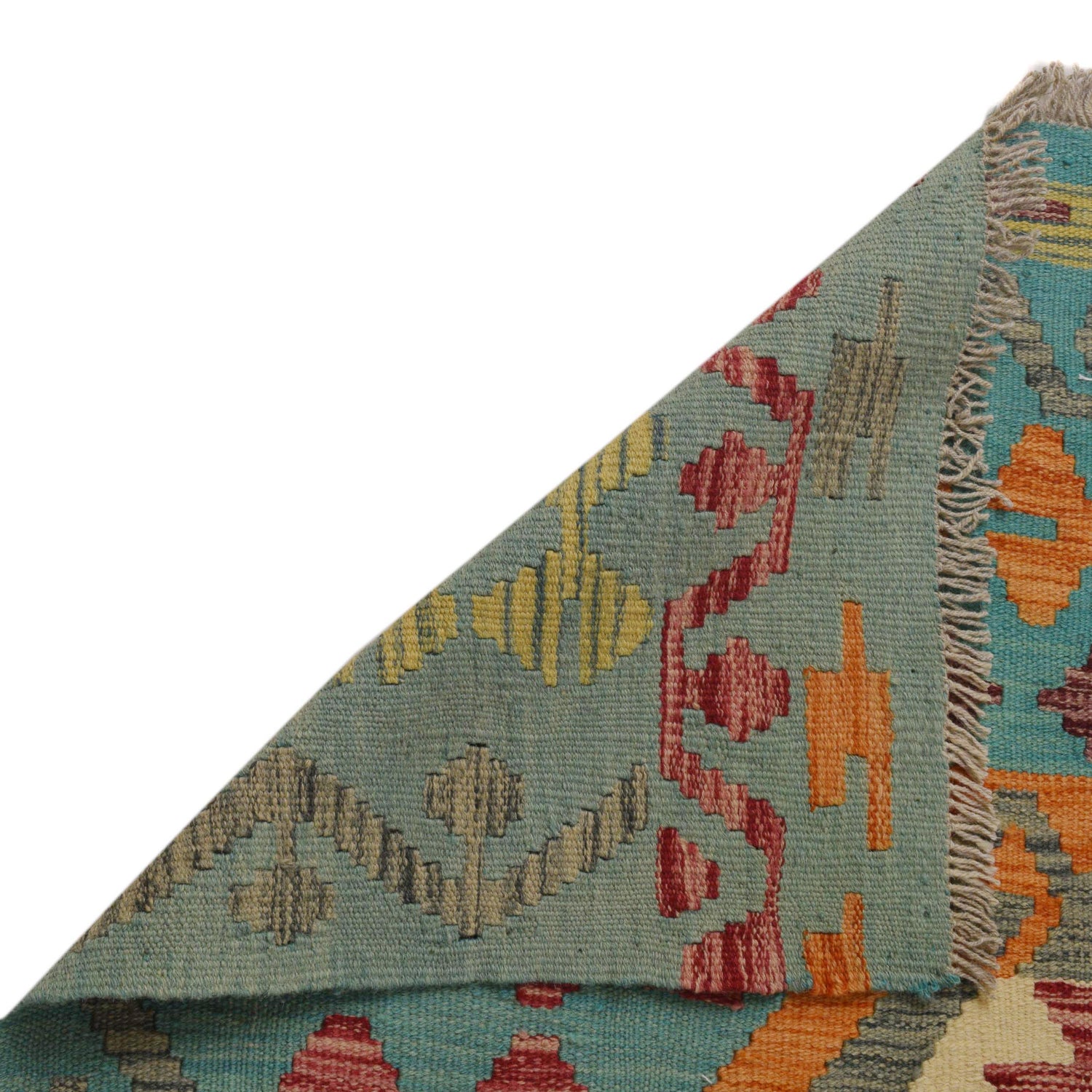 Handmade Vegetable Kelim 5' 9" x 7' 10" (ft) - No. P36064