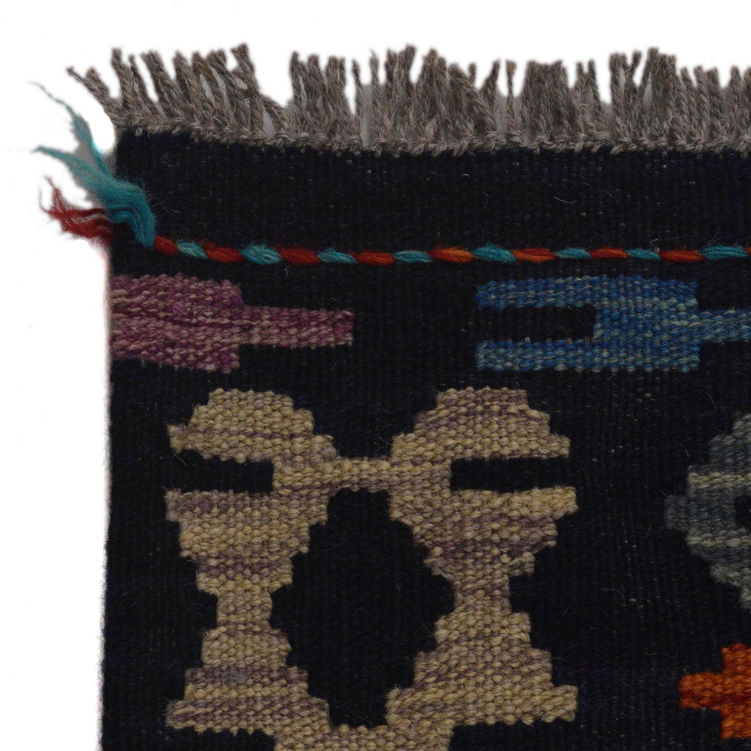 Handmade Vegetable Kilim 6' 1" x 8' 0" (ft) - No. P36065