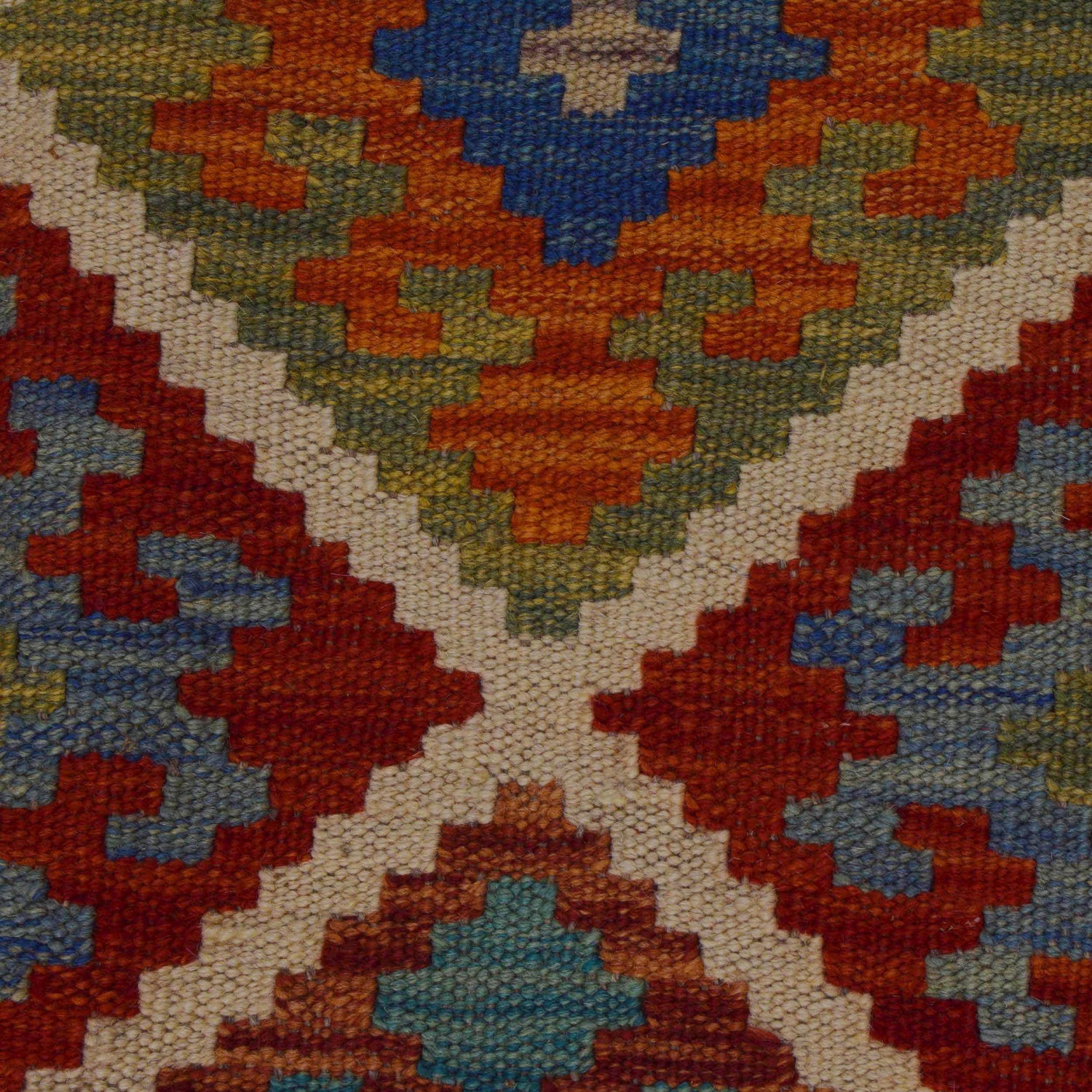 Handmade Vegetable Kilim 6' 1" x 8' 0" (ft) - No. P36065