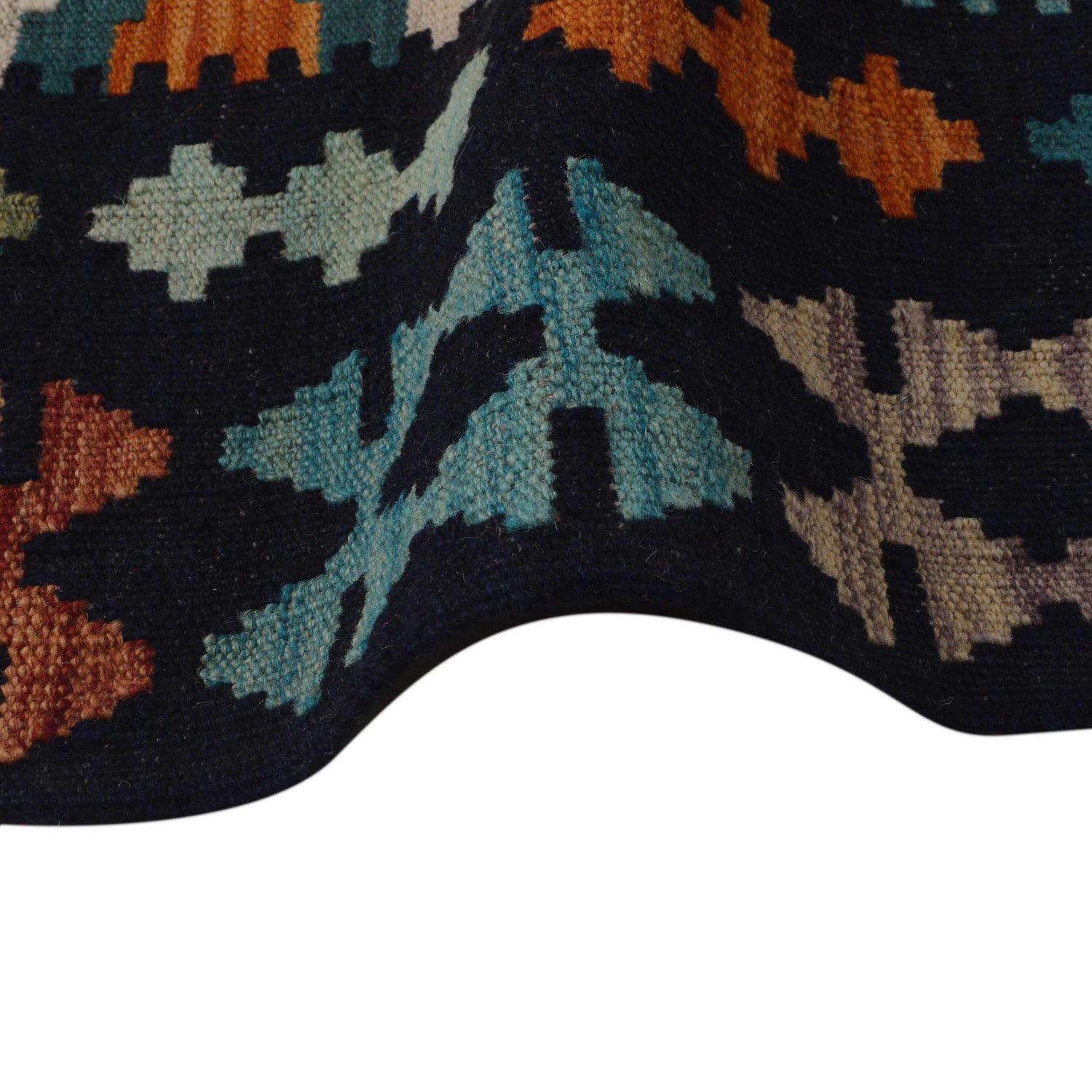 Handmade Vegetable Kilim 6' 1" x 8' 0" (ft) - No. P36065