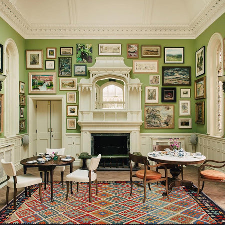 Handmade Vegetable Kilim 6' 1" x 8' 0" (ft) - No. P36065