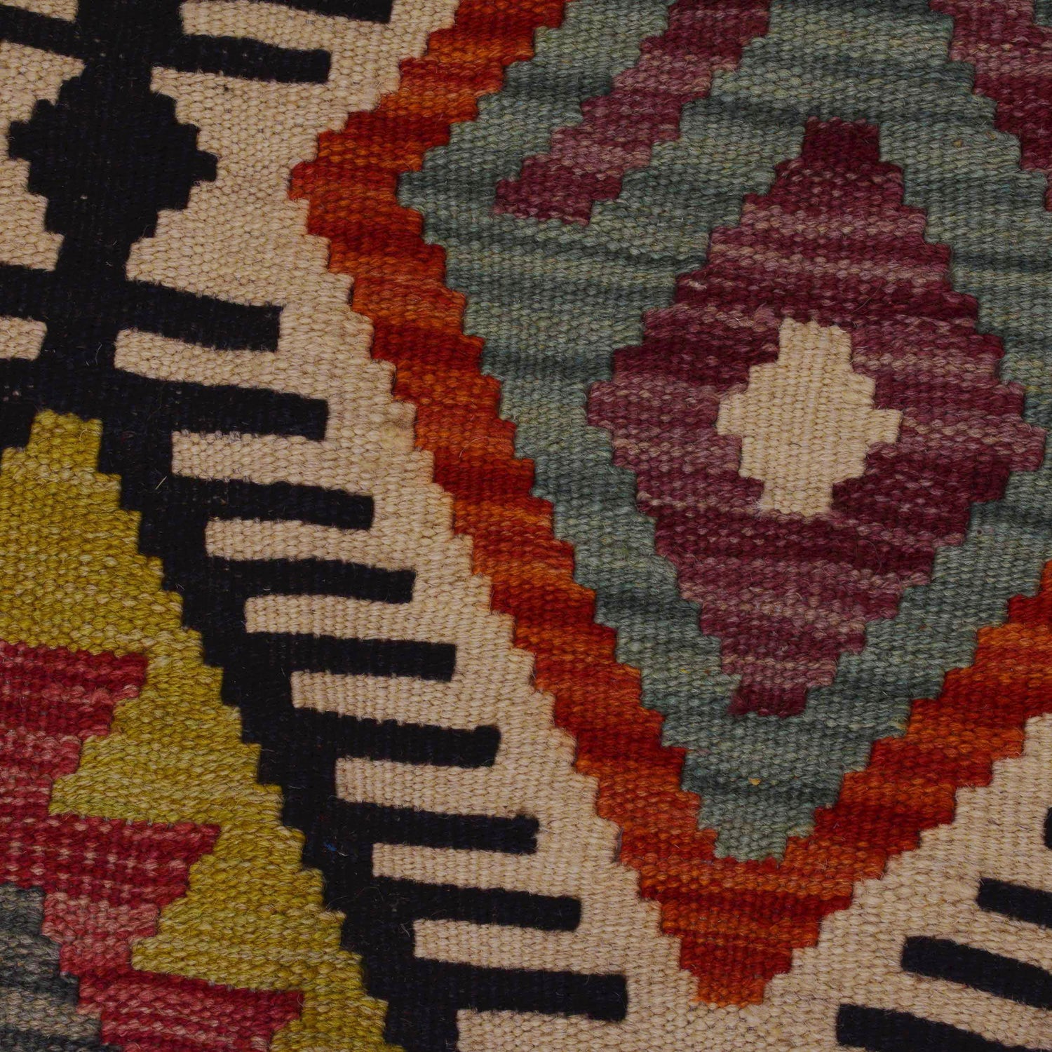 Handmade Vegetable Kilim 5' 7" x 7' 10" (ft) - No. P36067
