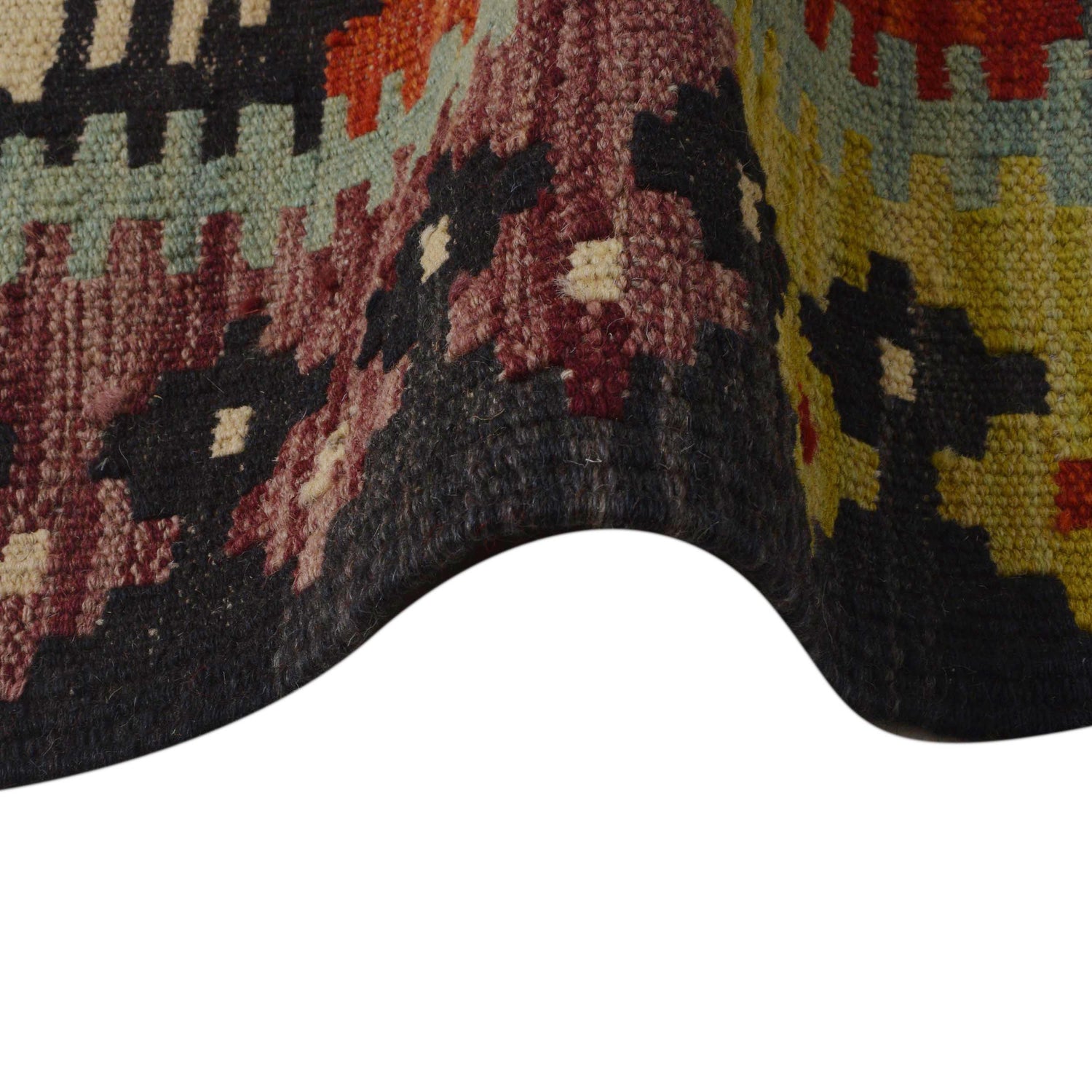 Handmade Vegetable Kilim 5' 7" x 7' 10" (ft) - No. P36067