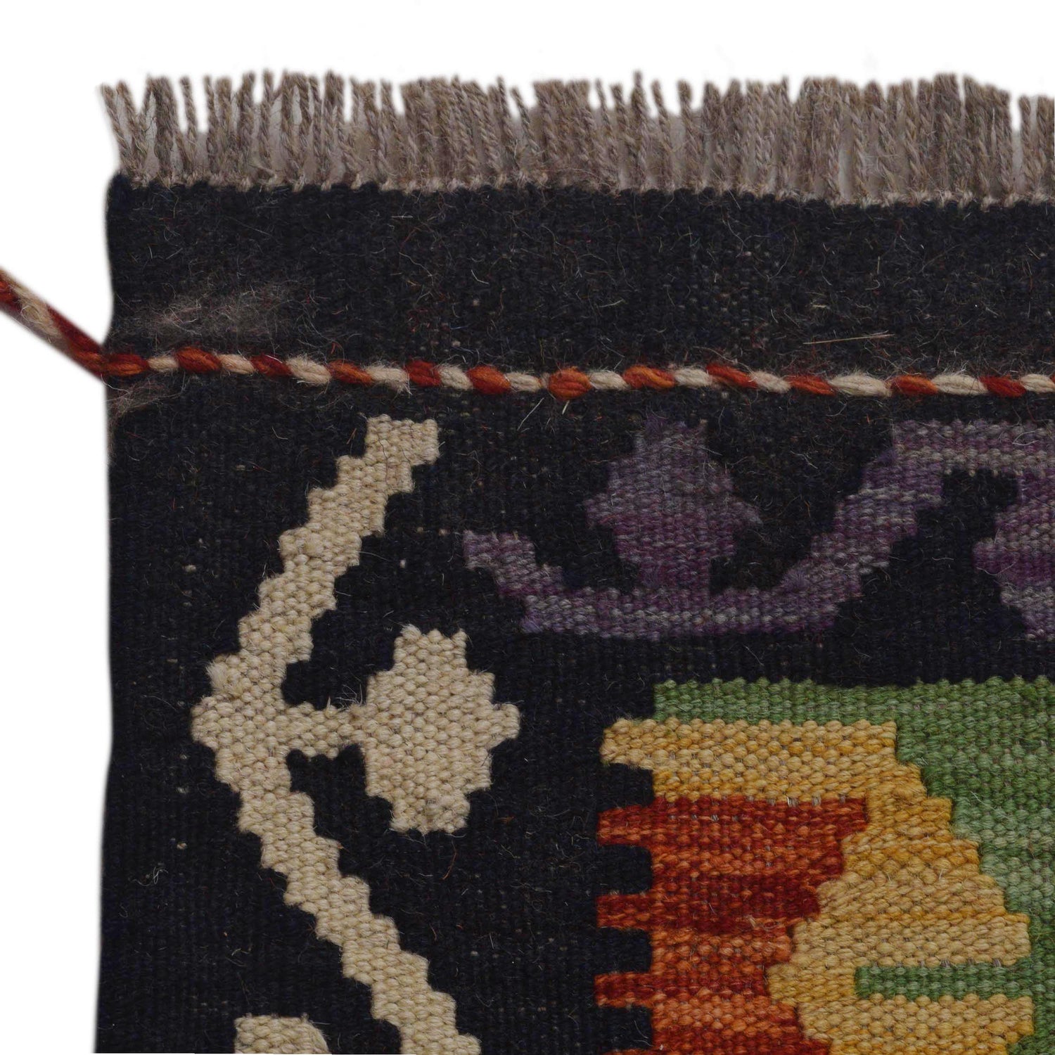 Handmade Vegetable Kelim 6' 0" x 8' 6" (ft) - No. P36068