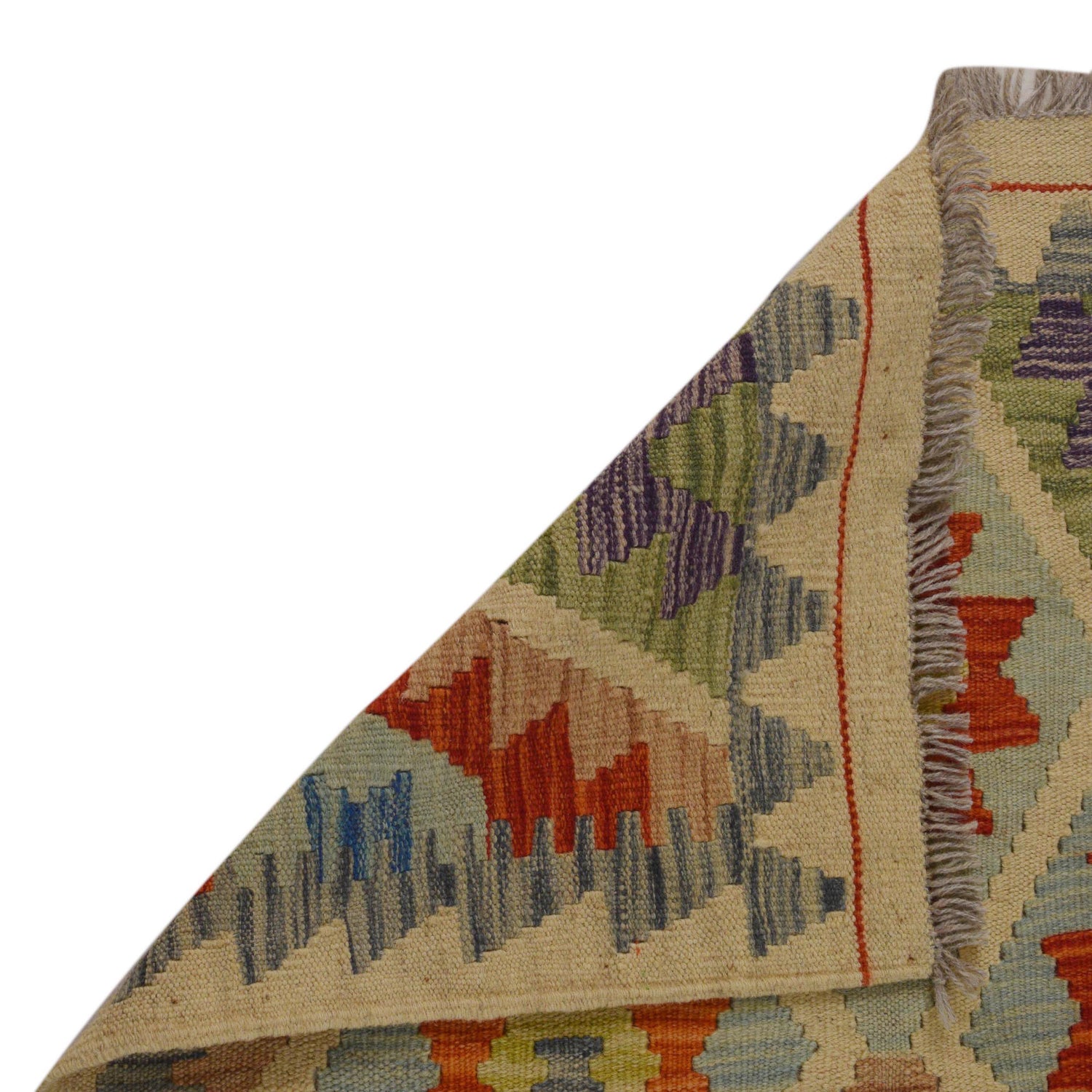 Handmade Vegetable Kelim 2' 7" x 4' 0" (ft) - No. P36069