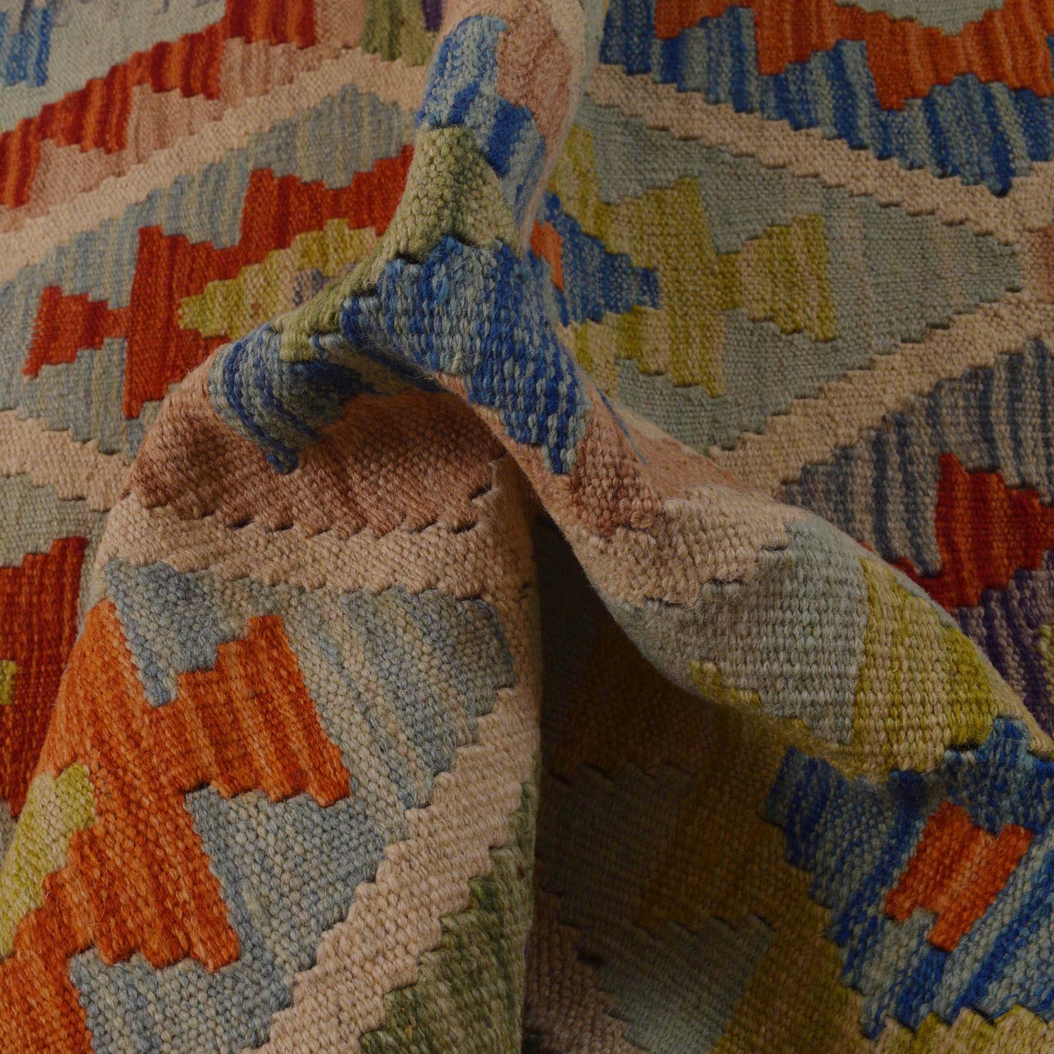 Handmade Vegetable Kelim 2' 7" x 4' 0" (ft) - No. P36069