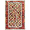 Handmade Vegetable Kilim 6' 8" x 9' 9" (ft) - No. P36075