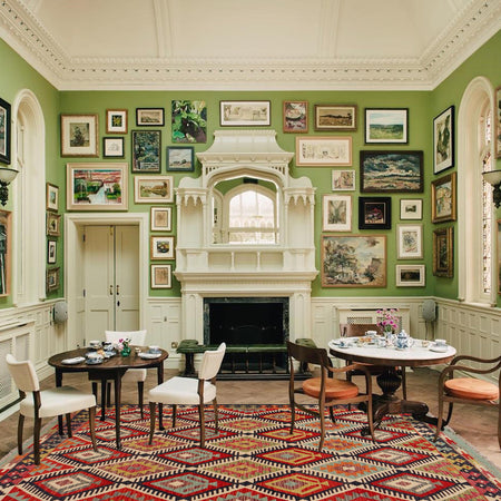 Handmade Vegetable Kilim 5' 9" x 7' 10" (ft) - No. P36085