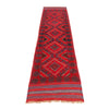 Red Color Mashwani Short Runner 2' 1" x 8' 2" (ft) - No. P36091