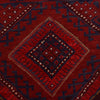 Red Color Mashwani Short Runner 2' 1" x 8' 2" (ft) - No. P36091