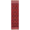 Red Color Mashwani Short Runner 2' 1" x 8' 2" (ft) - No. P36092