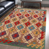Handmade Vegetable Kilim 4' 2" x 6' 0" (ft) - No. P36106