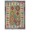 Handmade Vegetable Kilim 4' 2" x 5' 10" (ft) - No. P36116