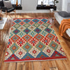 Handmade Vegetable Kilim 4' 4" x 5' 7" (ft) - No. P36118