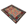 Handmade Vegetable Kilim 4' 1" x 5' 7" (ft) - No. P36122