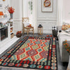 Handmade Vegetable Kilim 4' 1" x 5' 7" (ft) - No. P36122