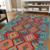 Handmade Vegetable Kilim 4' 2" x 6' 7" (ft) - No. P36125
