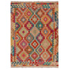 Handmade Vegetable Kilim 4' 2" x 5' 8" (ft) - No. P36129