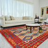 Handmade Vegetable Kilim 6' 0" x 8' 1" (ft) - No. P36144