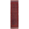 Red Color Mashwani Short Runner 2' 1" x 8' 0" (ft) - No. P36153