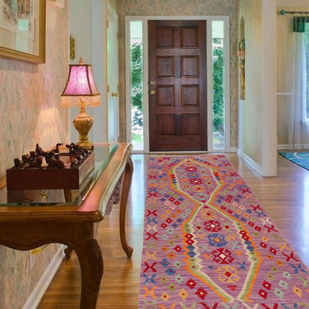 Vegetable Kelim Runner 2' 10" x 6' 7" (ft)- No. P36174