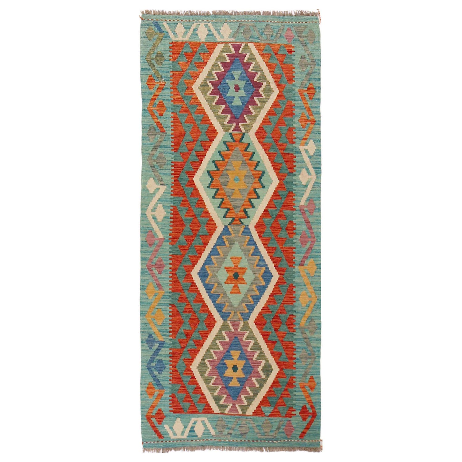 Vegetable Kilim Runner 2' 8" x 6' 9" (ft)- No. P36181