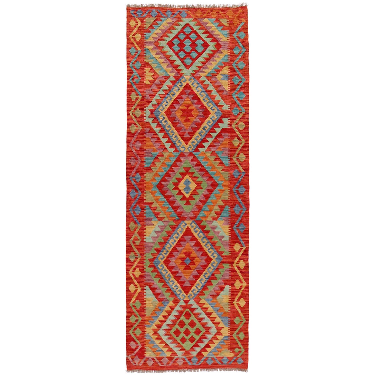 Vegetable Kilim Runner 2' 9" x 8' 5" (ft) - No. P36183