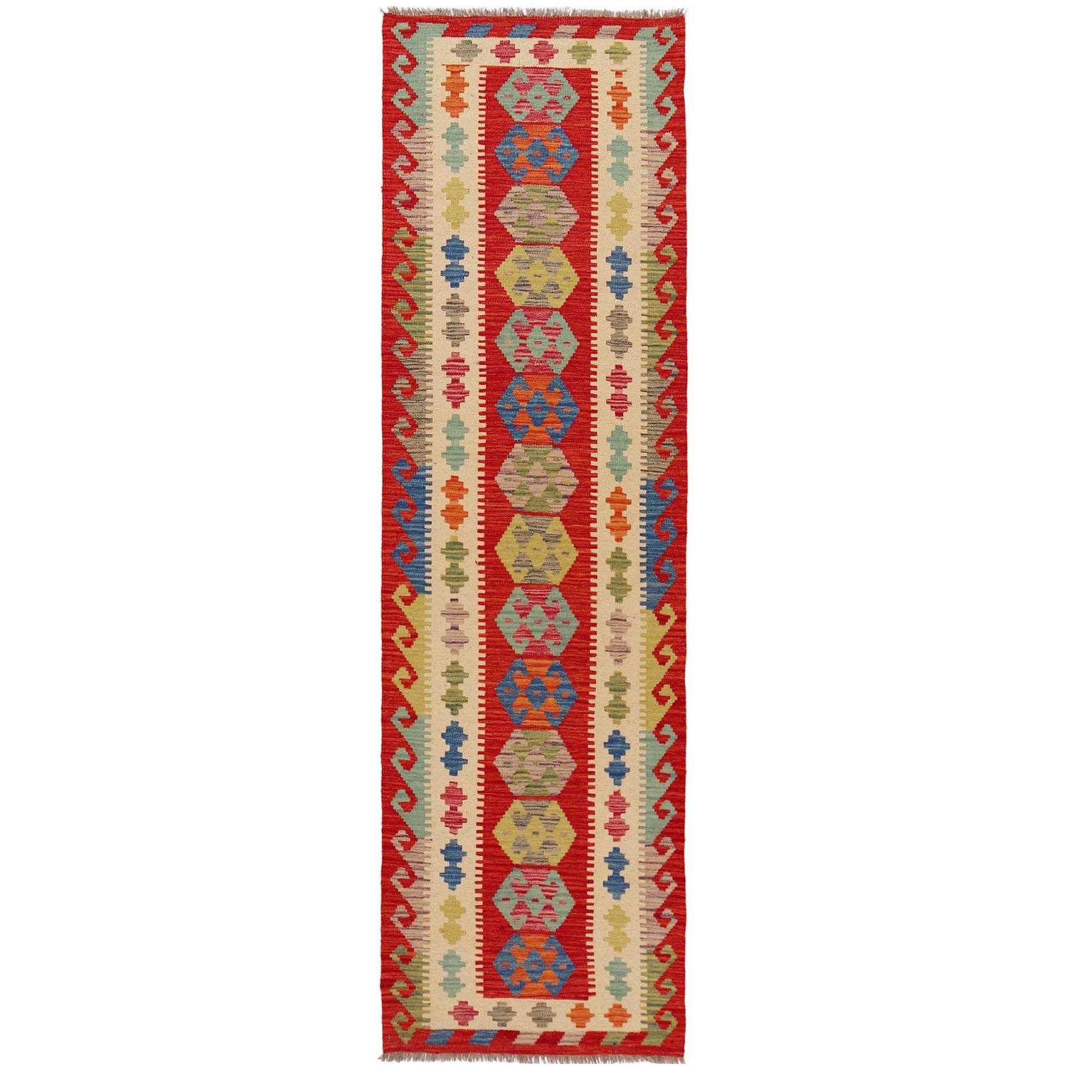 Vegetable Kilim Runner 2' 7" x 9' 8" (ft) - No. P36184