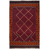 Hand Knotted Multi Kilim 6' 1" x 9' 9" (ft) - No. P36187