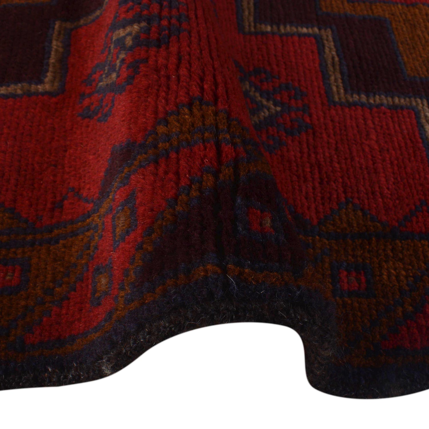 Hand Knotted Baluchi Rug 2' 11" x 4' 4" (ft) - No. P36192