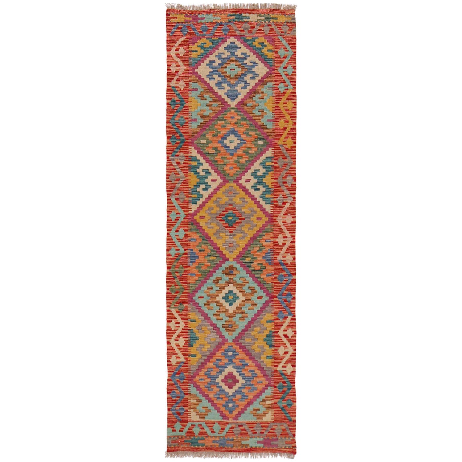 Vegetable Kilim Runner 1' 10" x 6' 7" (ft)- No. P36196