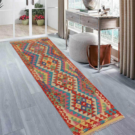 Vegetable Kelim Runner 1' 11" x 5' 2" (ft)- No. P36204