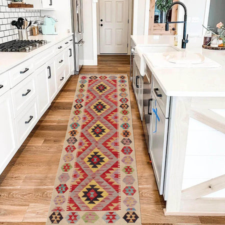 Vegetable Kelim Runner 1' 11" x 6' 7" (ft)- No. P36207