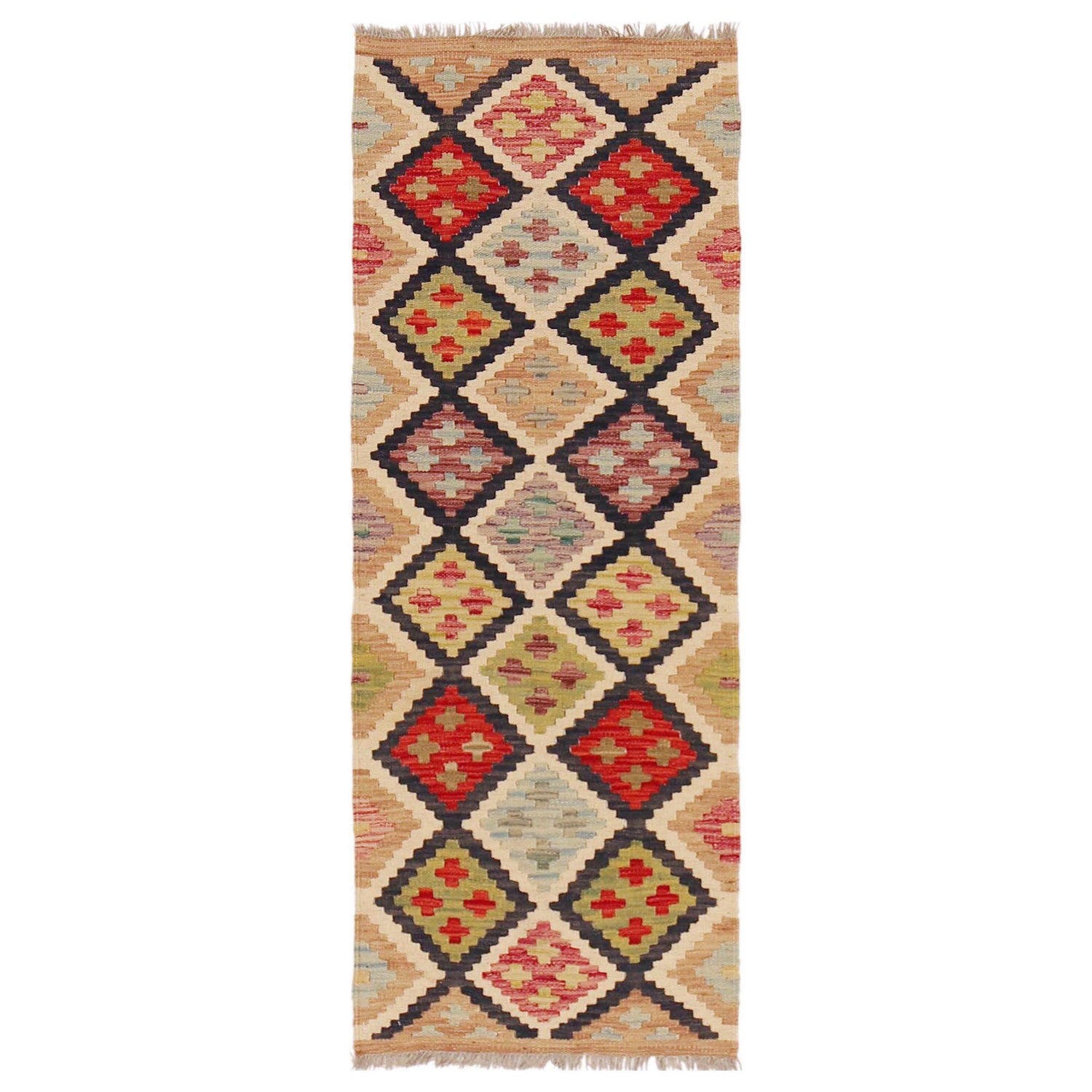 Vegetable Kilim Runner 1' 8" x 5' 0" (ft)- No. P36214