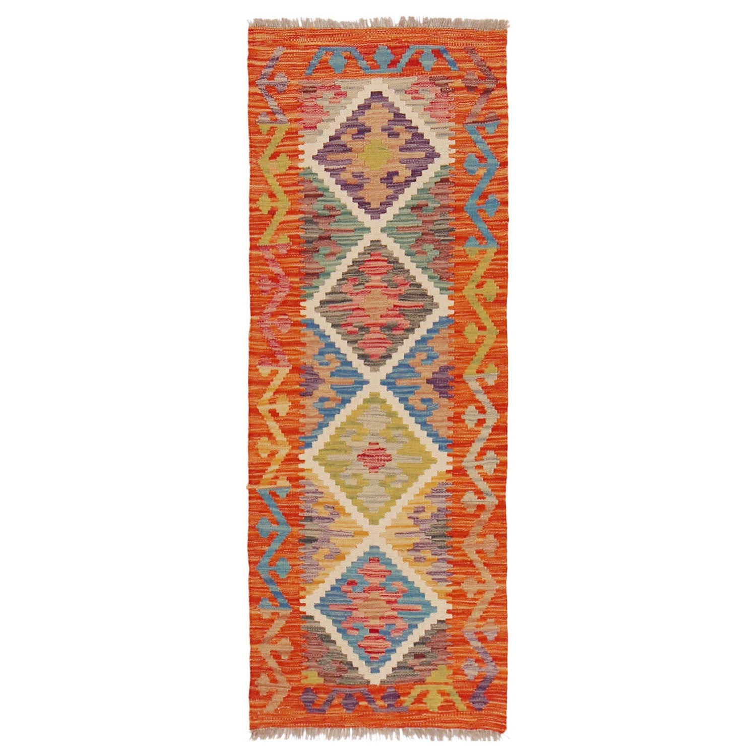 Vegetable Kelim Runner 1' 9" x 4' 10" (ft)- No. P36215