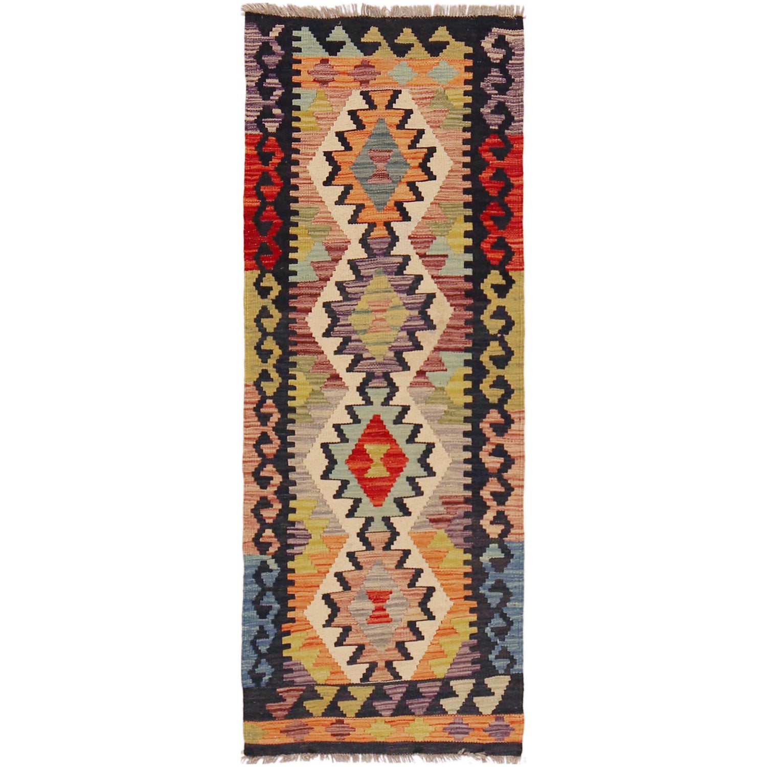 Vegetable Kilim Runner 1' 9" x 4' 11" (ft)- No. P36216