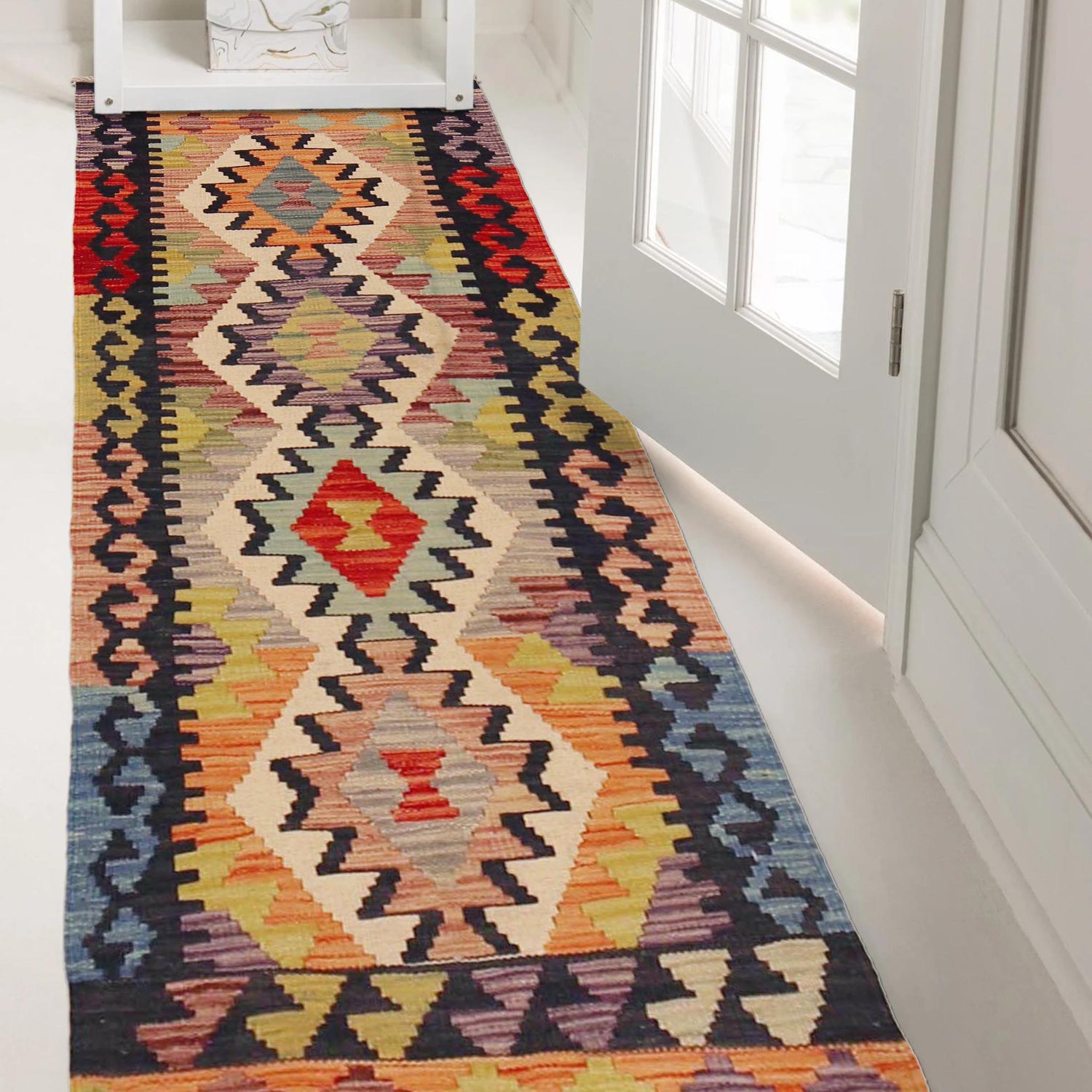 Vegetable Kilim Runner 1' 9" x 4' 11" (ft)- No. P36216