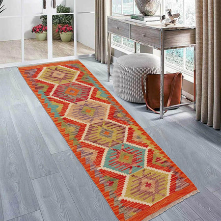 Vegetable Kilim Runner 1' 9" x 4' 10" (ft)- No. P36218