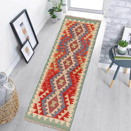 Vegetable Kelim Runner 1' 8" x 4' 9" (ft)- No. P36219